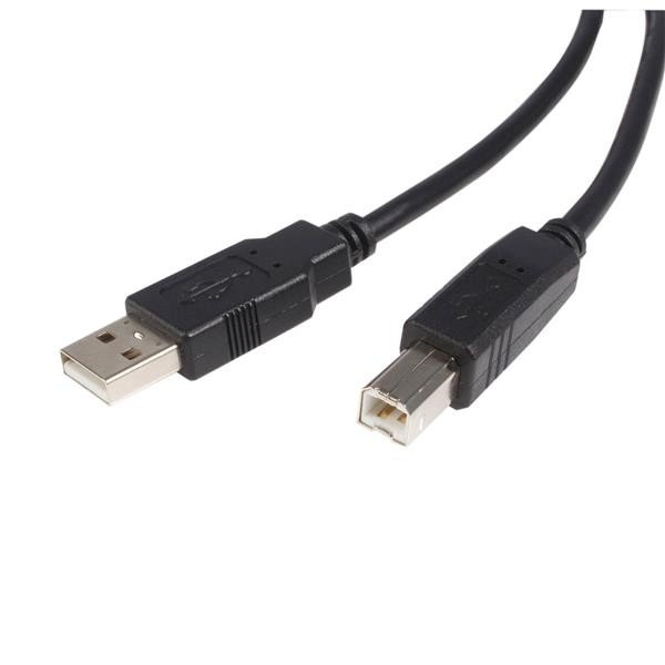 Cable Startech USB 2.0 Certificado A a B de 1.8m - M/M