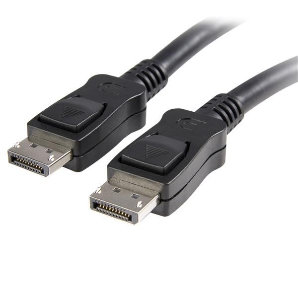 Cable Startech de 6mts para Monitor DisplayPort DP con Seguro - Macho a Macho
