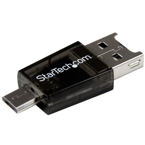 Lector de Tarjetas Startech Adaptador Micro SD a Micro USB OTG para Dispositivos Android