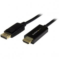 Cable Startech DisplayPort a HDMI de 1mts Color Negro Ultra HD 4K