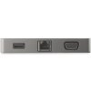 Adaptador USB-C Multipuertos HDMI y VGA PD 95W Mac Win Chrome 4K USB-A GbE Portátil Docking Station USB Tipo C