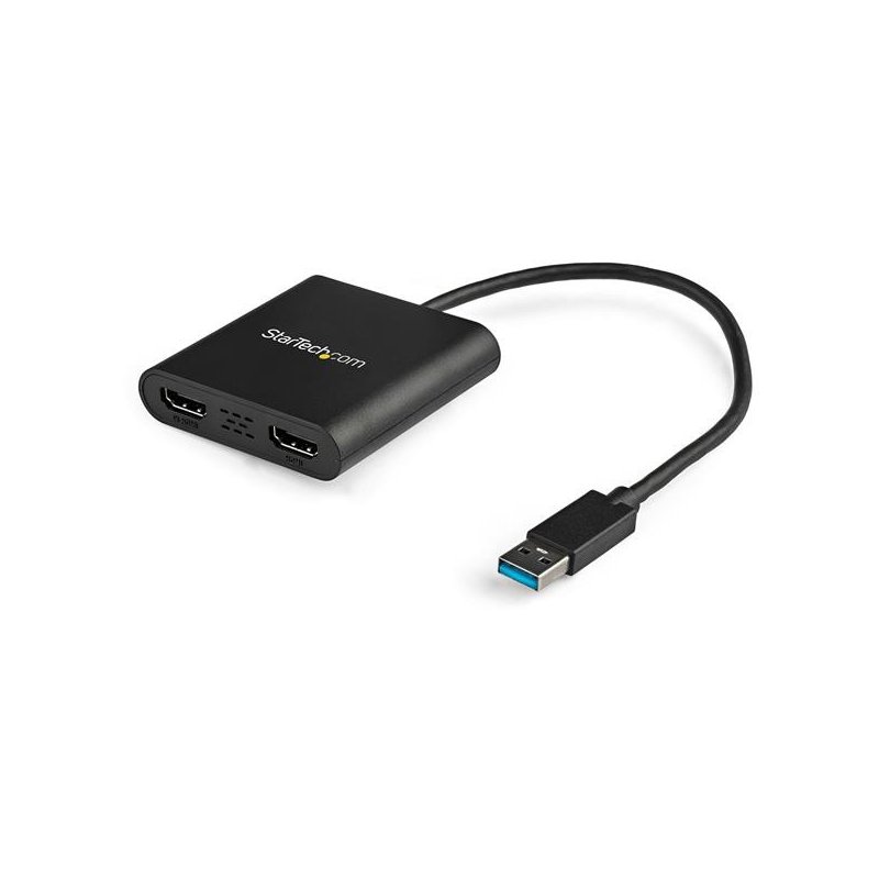 Adaptador Startech USB 3.0 a 2 Puertos HDMI 4K 30Hz