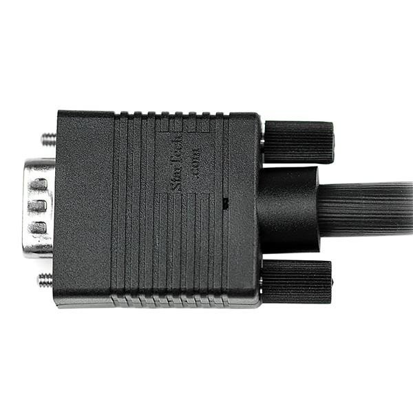 Cable Startech de Video VGA de 2mts para Monitor HD15 Macho a Macho Negro