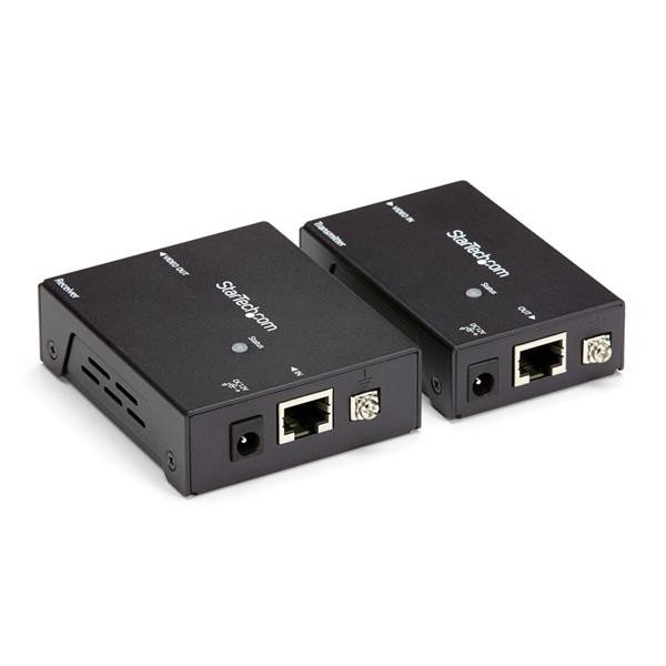 Juego Kit Extensor HDMI por Cable Ethernet UTP Cat5 Cat6 RJ45 Adaptador POC Power over Cable
