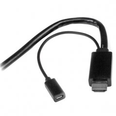 Adaptador Startech HDMI, DisplayPort o Mini DisplayPort a HDMI de 2mts - Adaptador DP y Mini DP