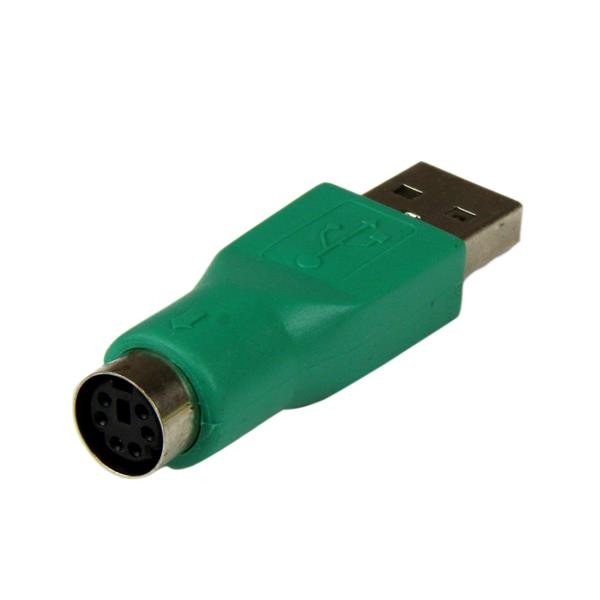 Adaptador Startech Ratón conector PS/2 PS2 MiniDIN a USB Macho USB Hembra Mini-DIN