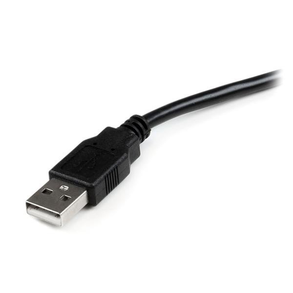 Cable  Startech de 1,8mts Adaptador de Impresora Paralelo DB25 a USB A