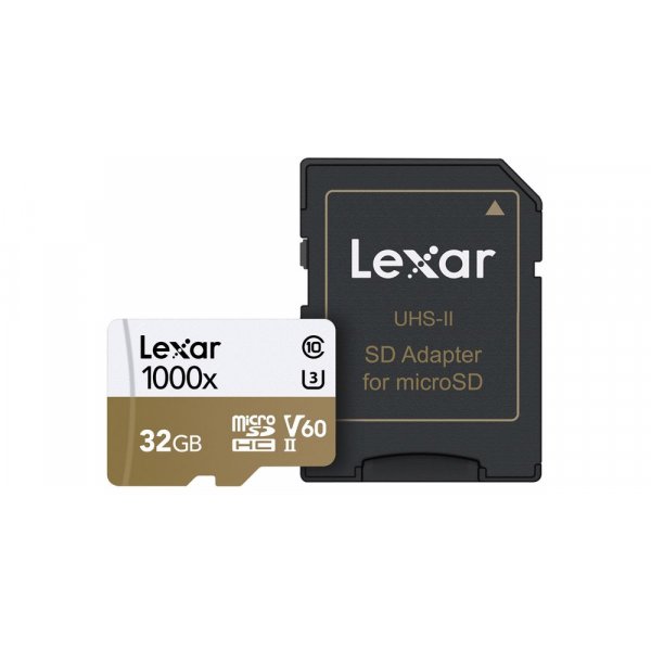 Memoria microSDHC  Lexar Professional 32 GB UHS-II Video Speed Class 60