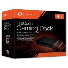 Disco Duro Externo Seagate FireCuda Gaming Dock 4 TB