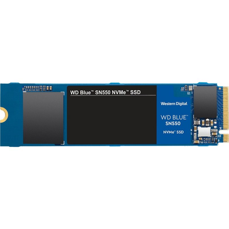 Disco Duro SSD 1TB Western Digital Blue SN550 NVMe™ PCIe Gen 3 Lectura 2400MB/s Escritura 950MB/s