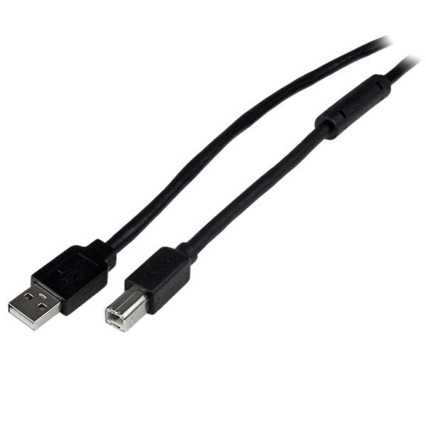 Cable 20 Metros 20m USB B Macho a USB A Macho Activo Amplificado USB 2.0 Impresora