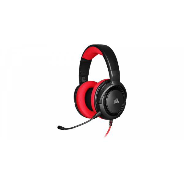 Audífonos Corsair HS35 Stereo Gaming Headset - Rojo 3.5 mm
