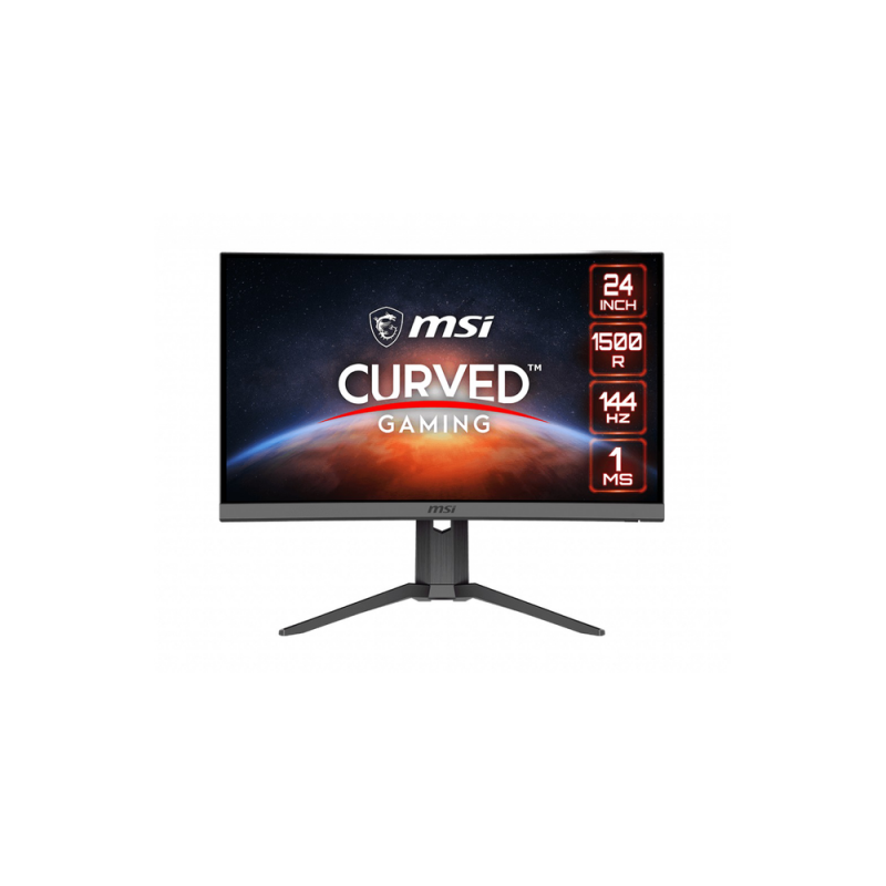 Monitor MSI Optix G24C6P Curvo de 23.6“ VA Full HD 144Hz 1ms DP+HDMI FreeSync Vesa