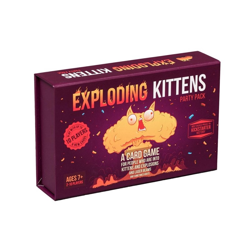 Juego de Mesa Exploding Kittens Party Pack