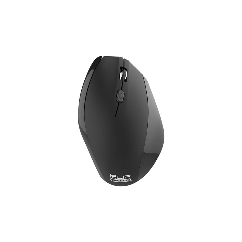 Mouse Klip Xtreme vertical inalámbrico 2.4 Ghz negro hasta 1600 DPI - KMW-390