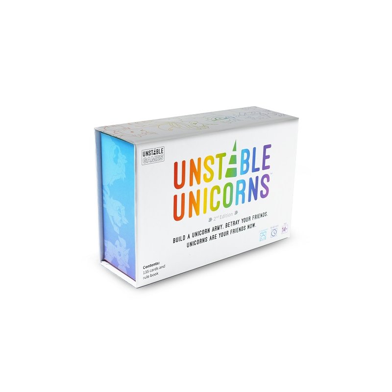 Juego de Mesa Unstable Unicorns Juego Base (OPEN BOX)