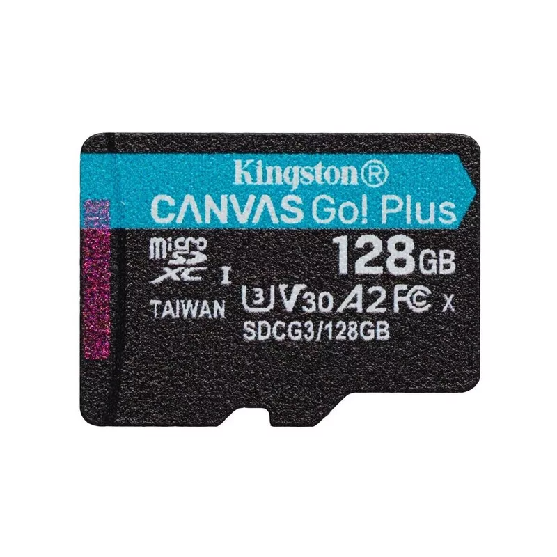 Tarjeta de Memoria Kingston Canvas Go Plus 128GB 170/90MB/s NO Incluye Adaptador