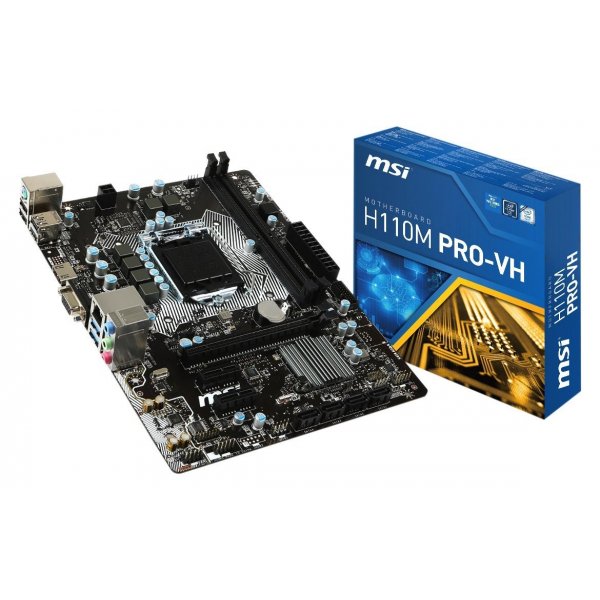 Placa Madre MSI H110M PRO-VH PLUS (LGA1151 - DDR4 2133MHz - Micro ATX)
