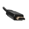 Cable HDMI 10M. M/M, V1,4,  Conector Metalico Negro, Baño Oro, 28AWG