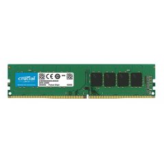 Memoria Ram Crucial DDR4 8GB 2400MHz (PC4-19200) CL17 SR x, NON-ECC, Dimm